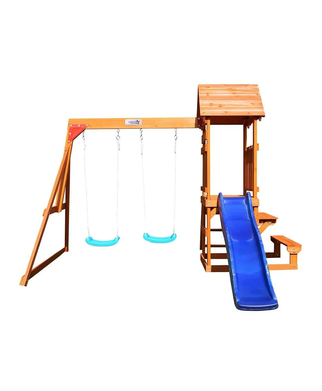 DYNAMIC SPORTS ARABIAN HYRAX WOODEN SWING SET - Image 2