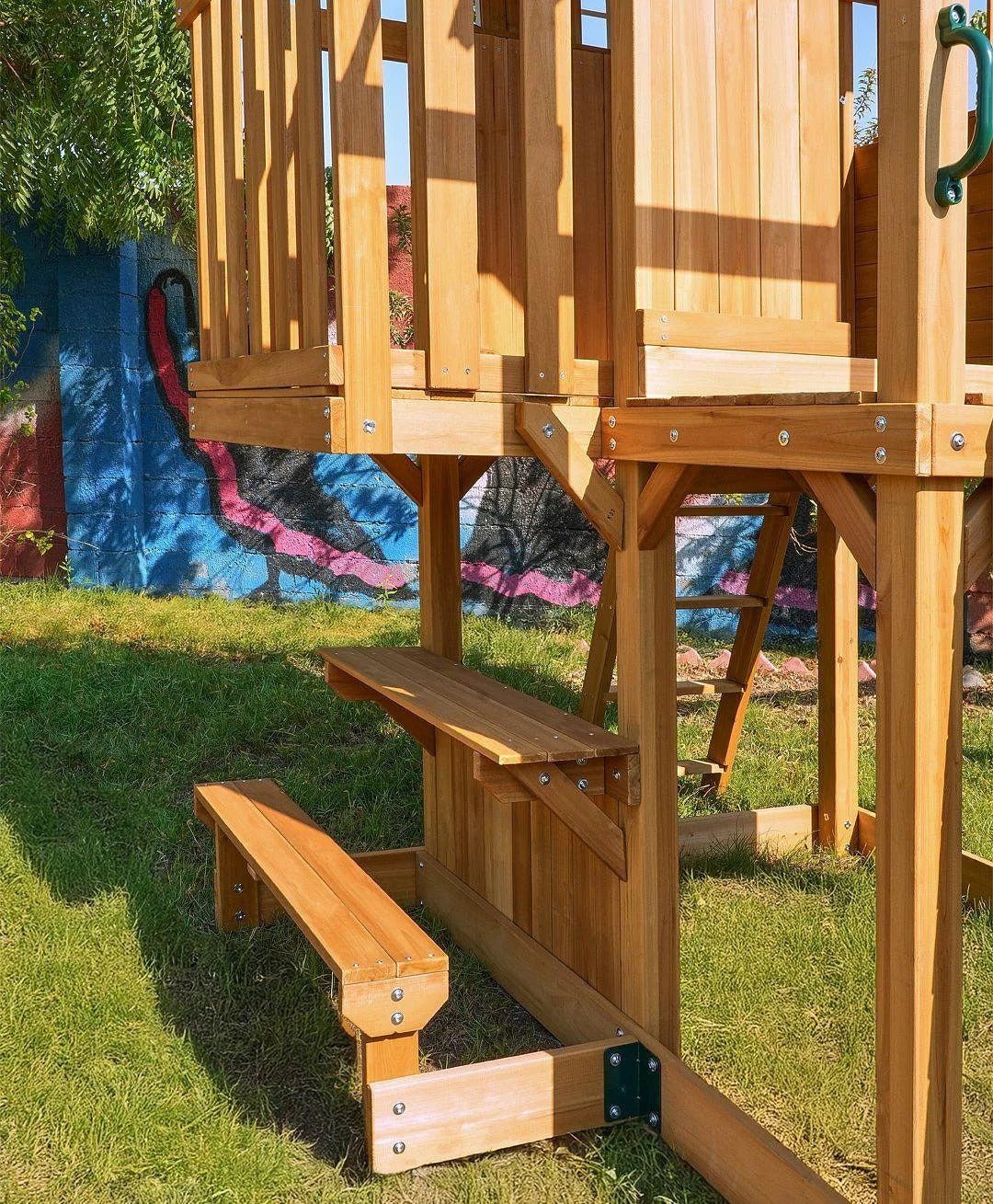 DYNAMIC SPORTS ARABIAN LEOPARD WOODEN SWING SET - Image 14
