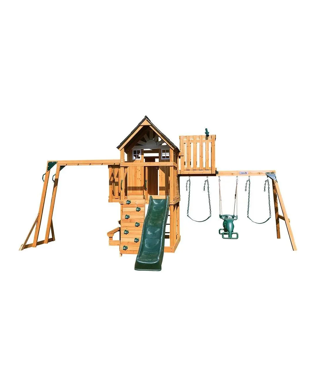 DYNAMIC SPORTS ARABIAN LEOPARD WOODEN SWING SET - Image 15