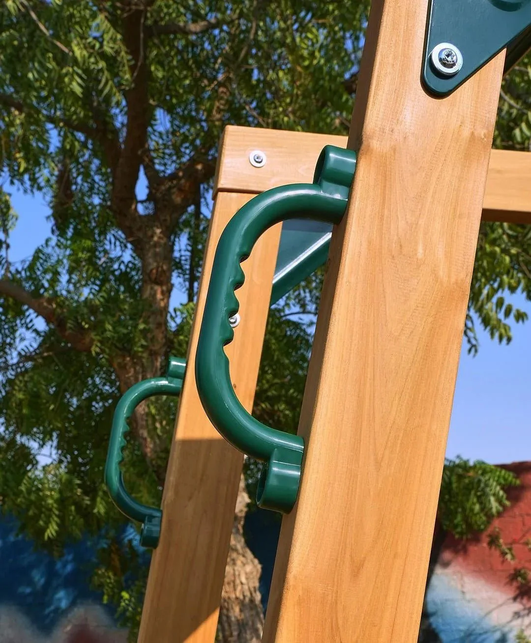DYNAMIC SPORTS ARABIAN LEOPARD WOODEN SWING SET - Image 3
