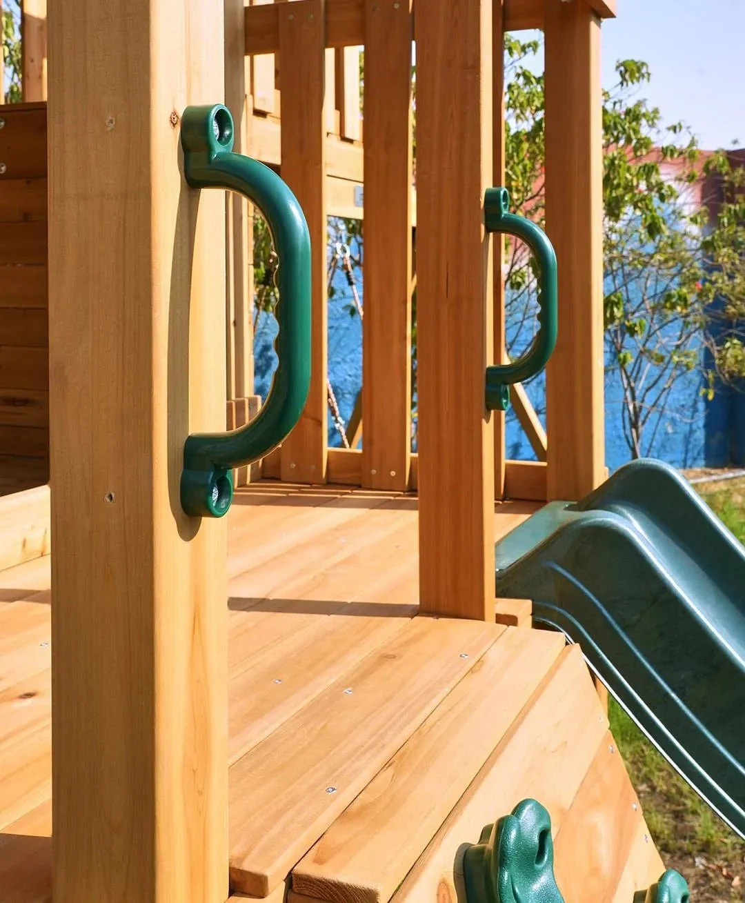 DYNAMIC SPORTS ARABIAN LEOPARD WOODEN SWING SET - Image 6