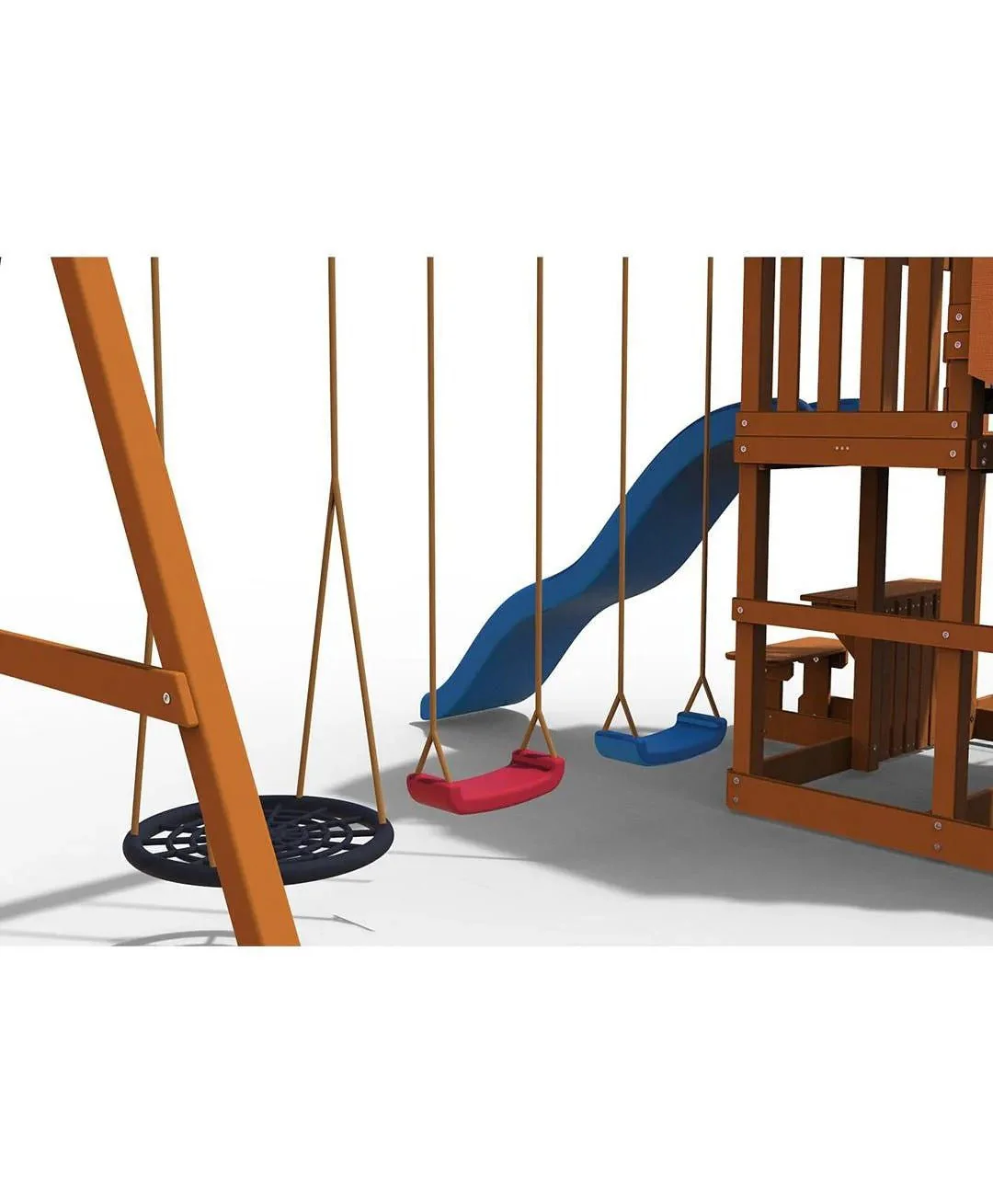 DYNAMIC SPORTS ARABIAN ORYX EXTREME WOODEN  SWING SET - Image 8
