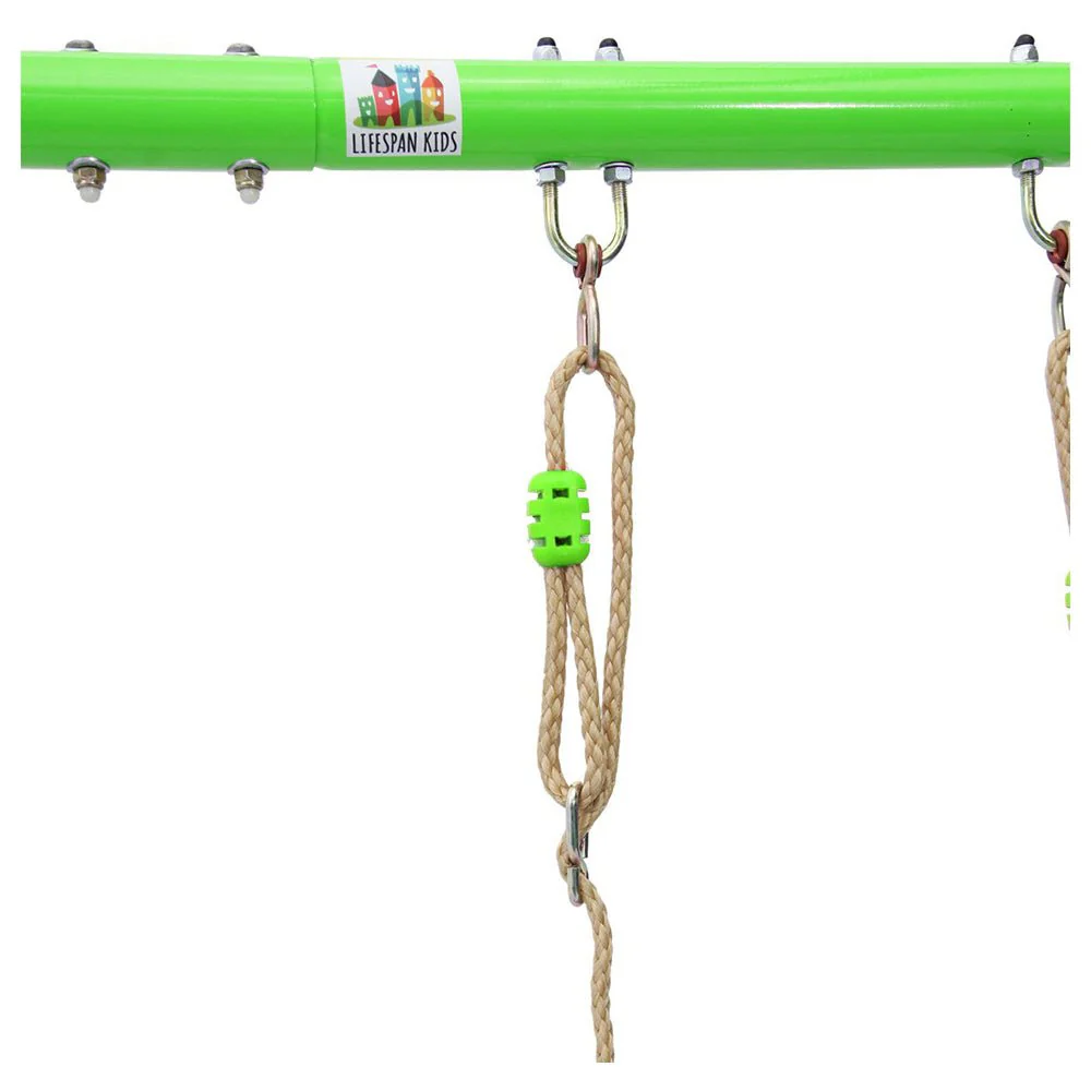 Dynamic Sports Fennic Fox Nest Metal Swing Set LK29 - Image 3