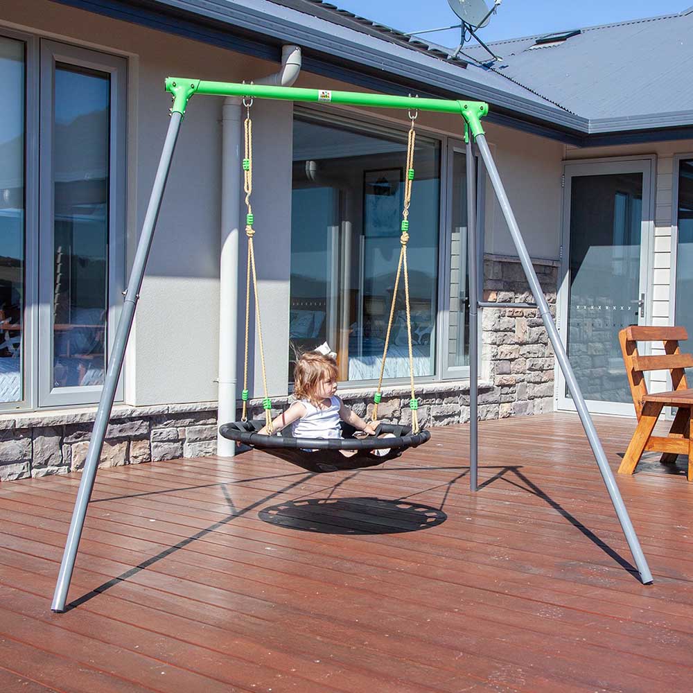 Dynamic Sports Fennic Fox Nest Metal Swing Set LK29 - Image 6