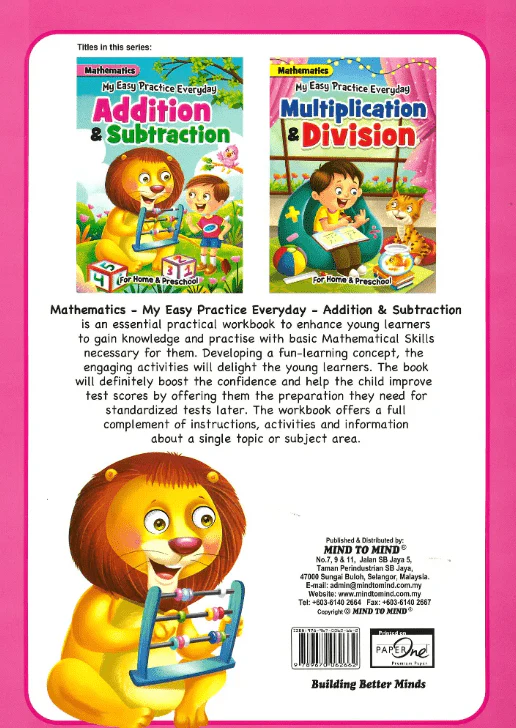 My Easy Practice Everyday Mathematics Addition and Subtraction 06266 - Image 4