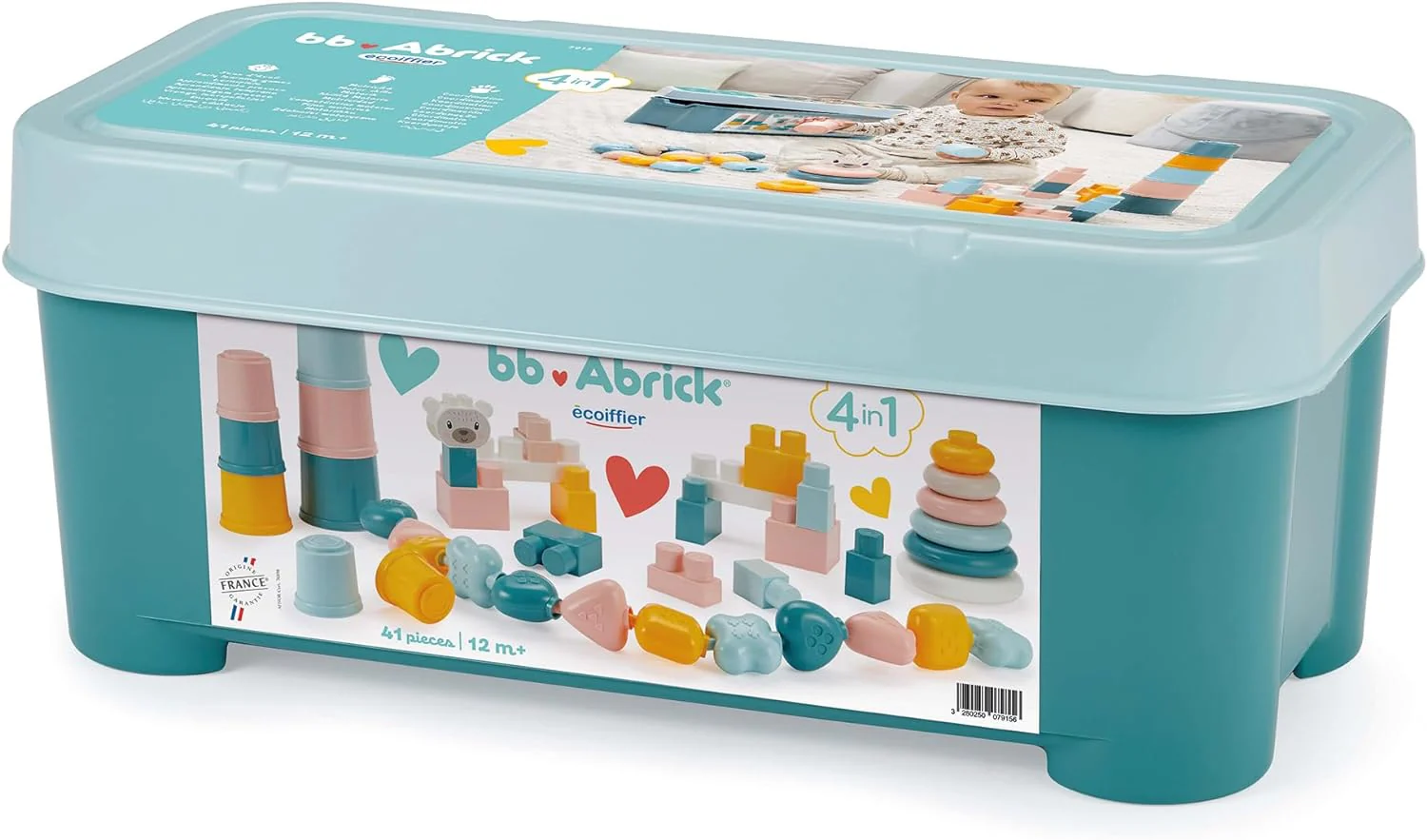 Ecoiffier BB Abrick 4in1 Set 7600007915