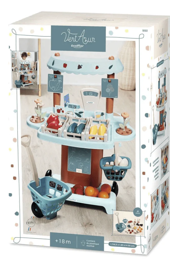 Ecoiffier Market Stall Playset 7600001690
