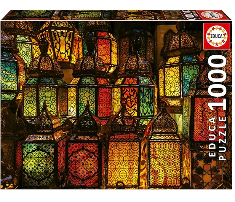 Educa Lantern Collage Puzzle 1000pcs 19668
