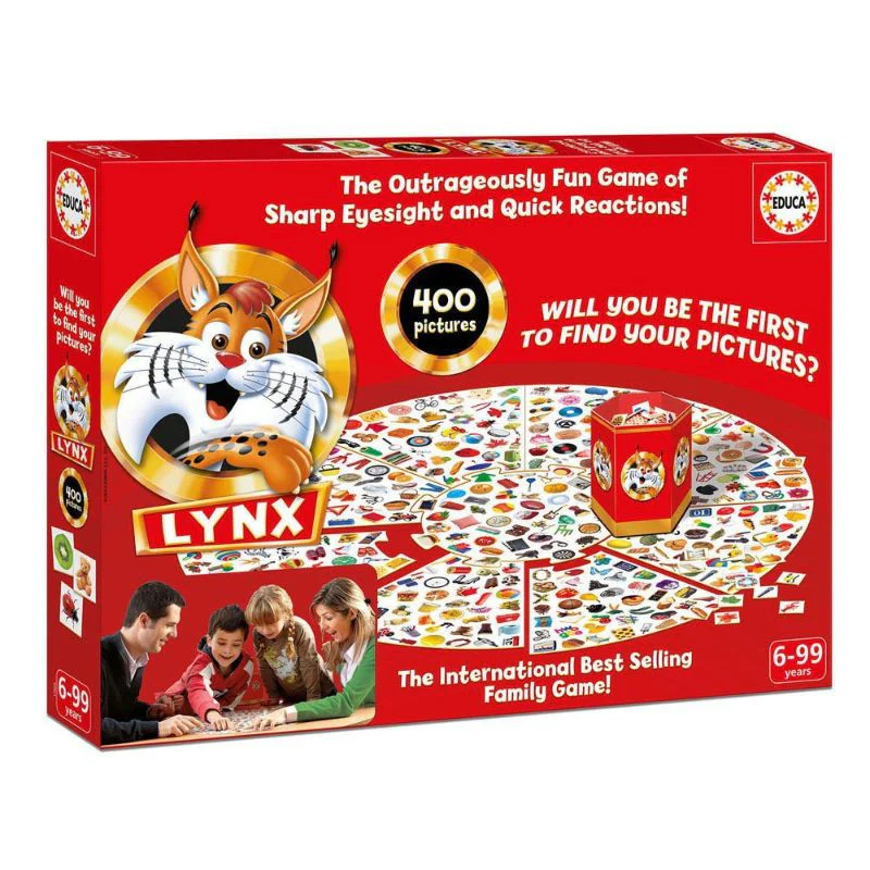 Educa Lynx 400 Pictures Board Game 18380
