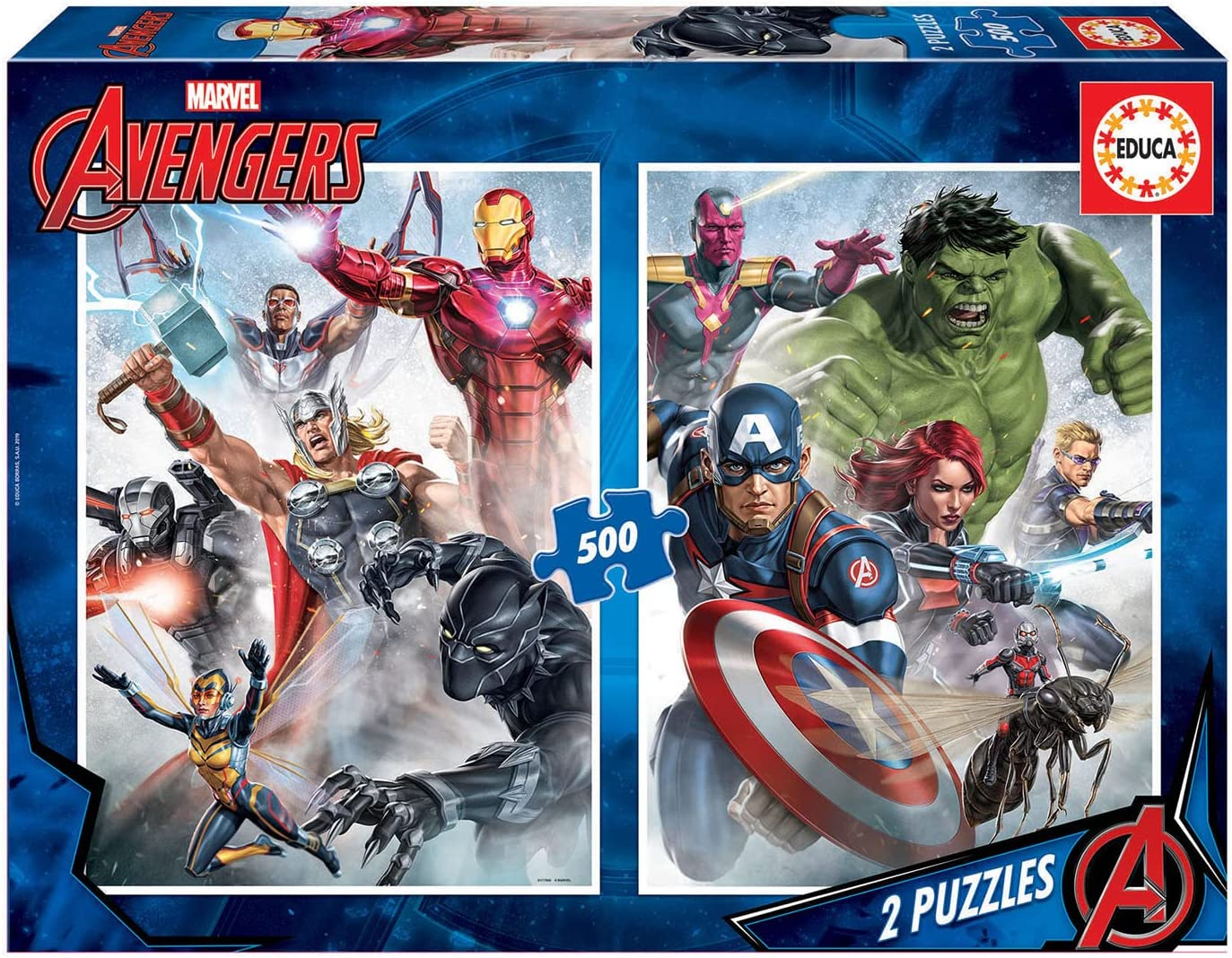 Educa Marvel Puzzle 2x500pcs 17994