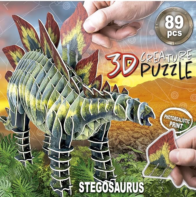 Educa Stegosaurus 3D Creature Puzzle 19184