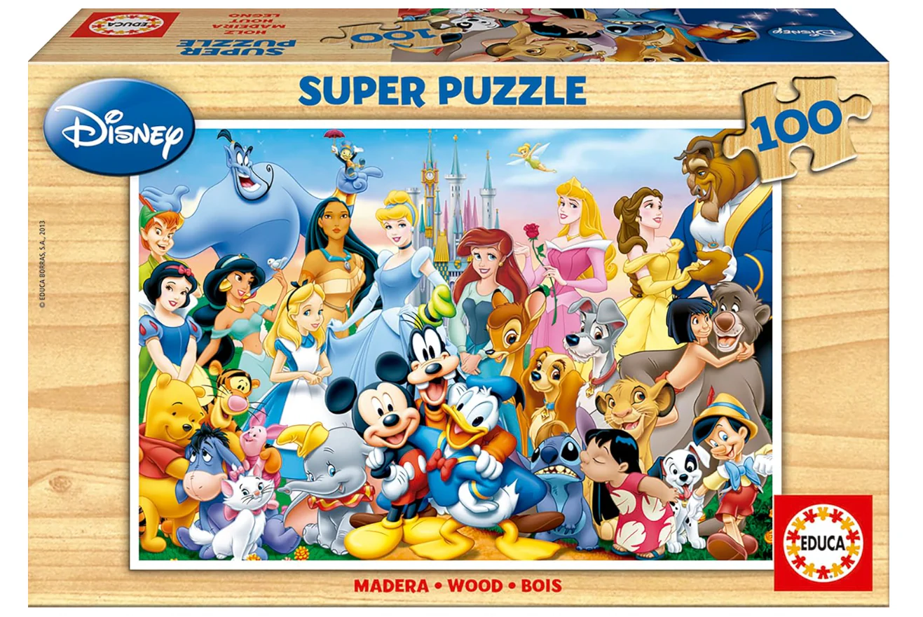 Educa The Wonderful World of Disney 100pcs 12002