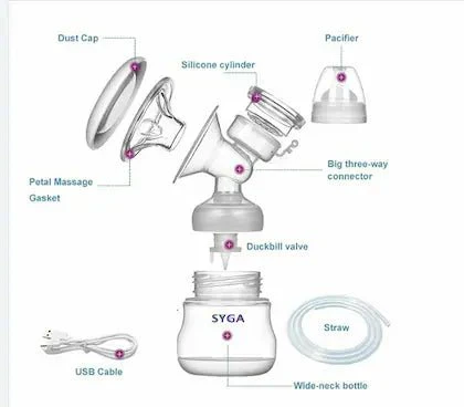 Electric Automatic Breast Pump 150ml RH338/B9829 - Image 2
