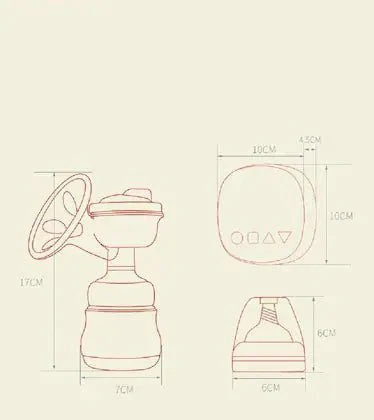 Electric Automatic Breast Pump 150ml RH338/B9829 - Image 6