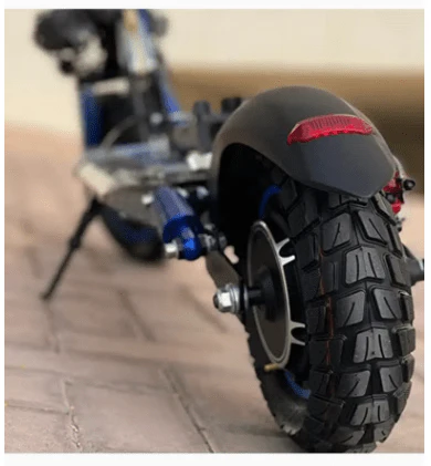 Electric Scooter with Seat 48V Blue BD700 - Image 3