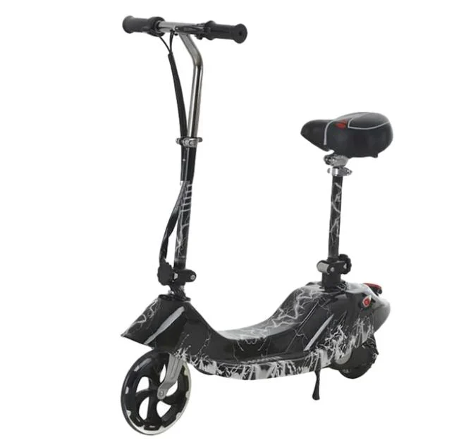 Electric Scooter with Seat Black BD007
