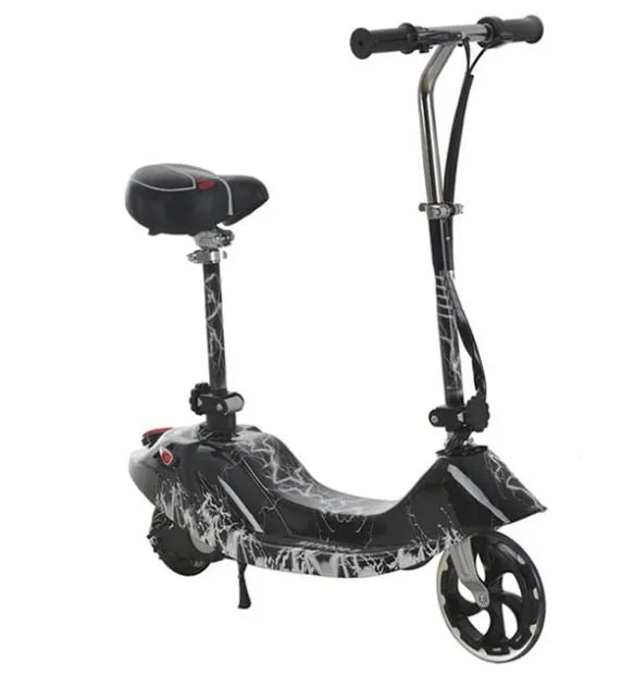 Electric Scooter with Seat Black BD007 - Image 2