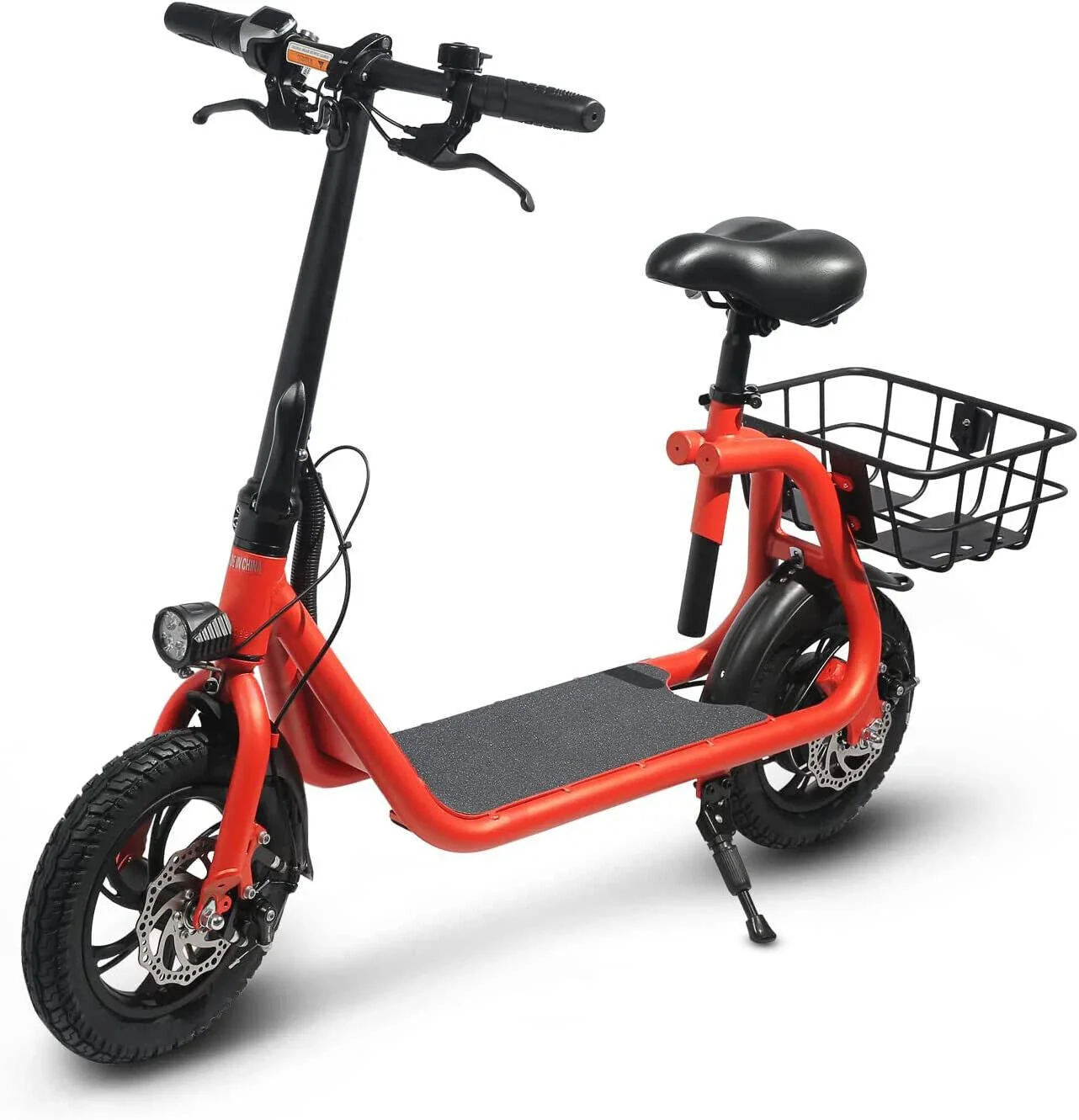 Electric Scooter With Seat Red TG-550