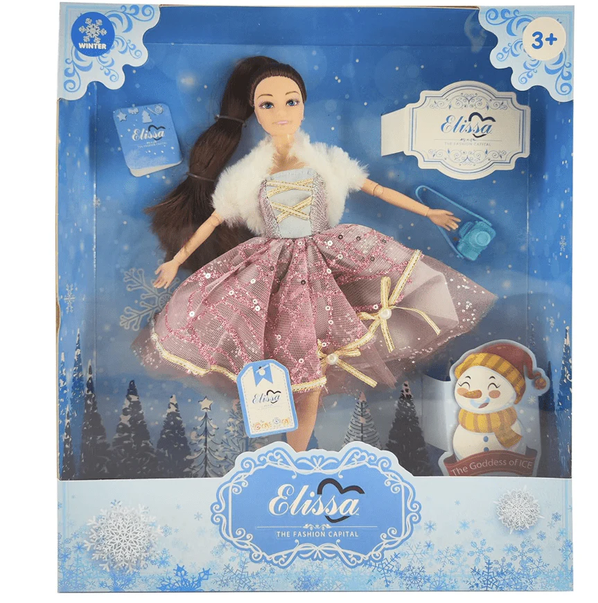 Elissa 11.5" Doll Winter Series - Brunette SL306127