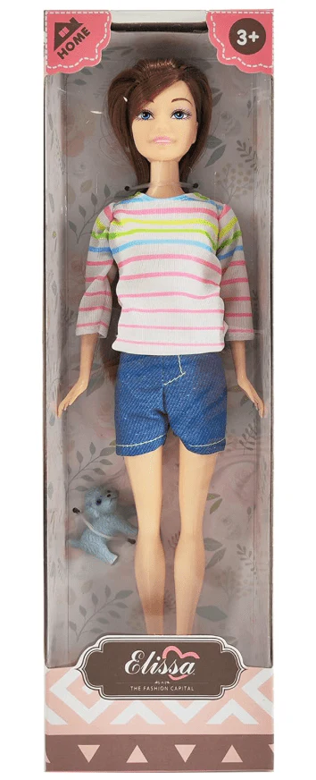 Elissa 11.5" Single Doll Brunette - Wave 2 SL305008B