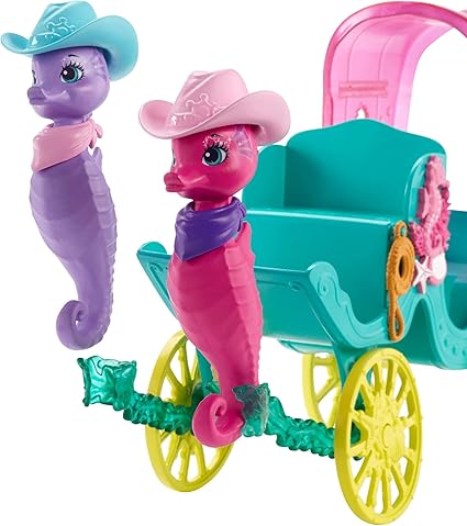 Enchantimals Sandella Seahorse Styled Coach Playset FKV61 - Image 10
