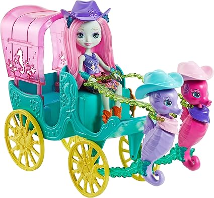 Enchantimals Sandella Seahorse Styled Coach Playset FKV61 - Image 12