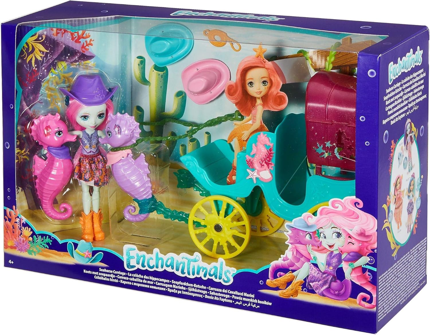 Enchantimals Sandella Seahorse Styled Coach Playset FKV61 - Image 2