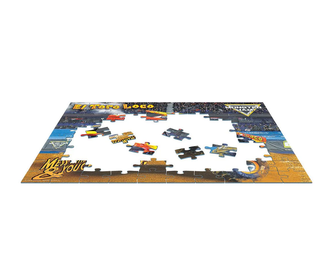 Eurographics Puzzle 100-Pcs In Lunch Bag - Monster Jam El Toro Loco 9100-5940 - Image 5