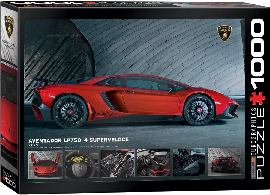 Eurographics Puzzle 1000-Pcs Aventador Lp 750-4 Superveloce 6000-0871