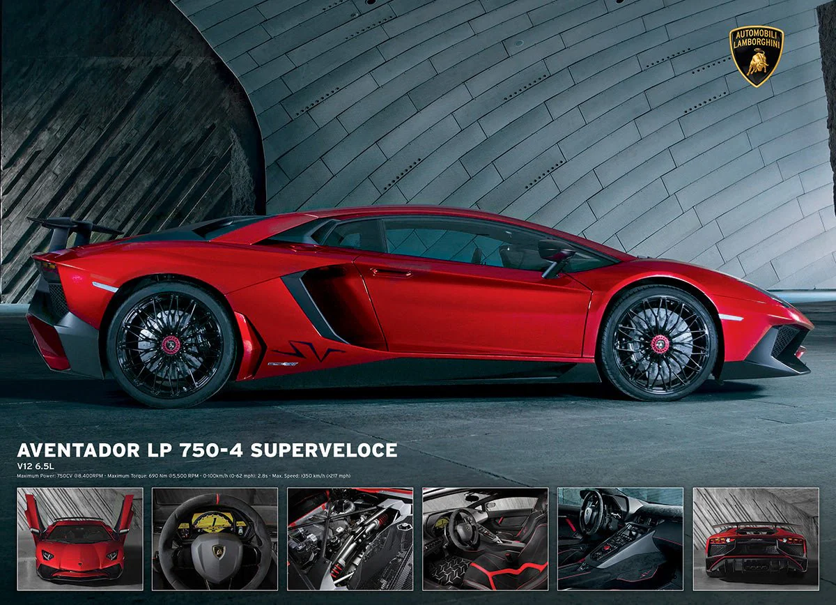 Eurographics Puzzle 1000-Pcs Aventador Lp 750-4 Superveloce 6000-0871 - Image 2