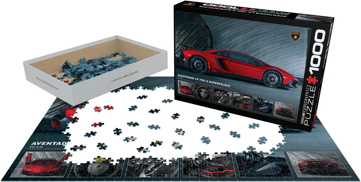 Eurographics Puzzle 1000-Pcs Aventador Lp 750-4 Superveloce 6000-0871 - Image 3
