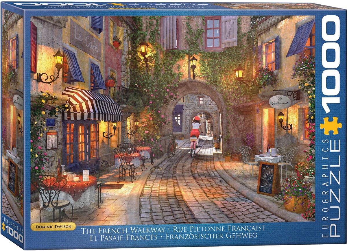 Eurographics Puzzle 1000-Pcs French Walkway 6000-0961