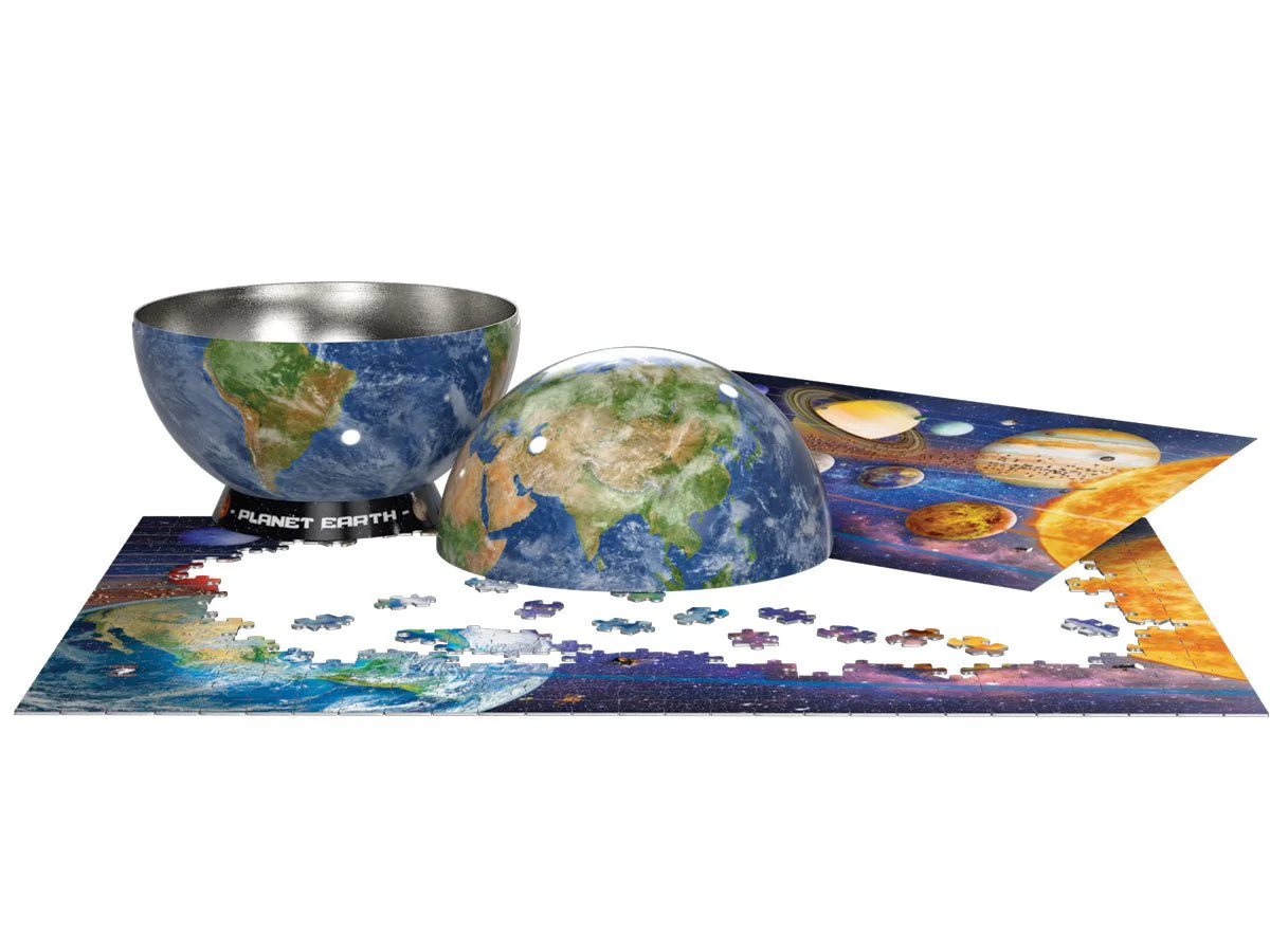 Eurographics Puzzle In Tin 550-Pcs Planet Earth 8551-5862 - Image 4