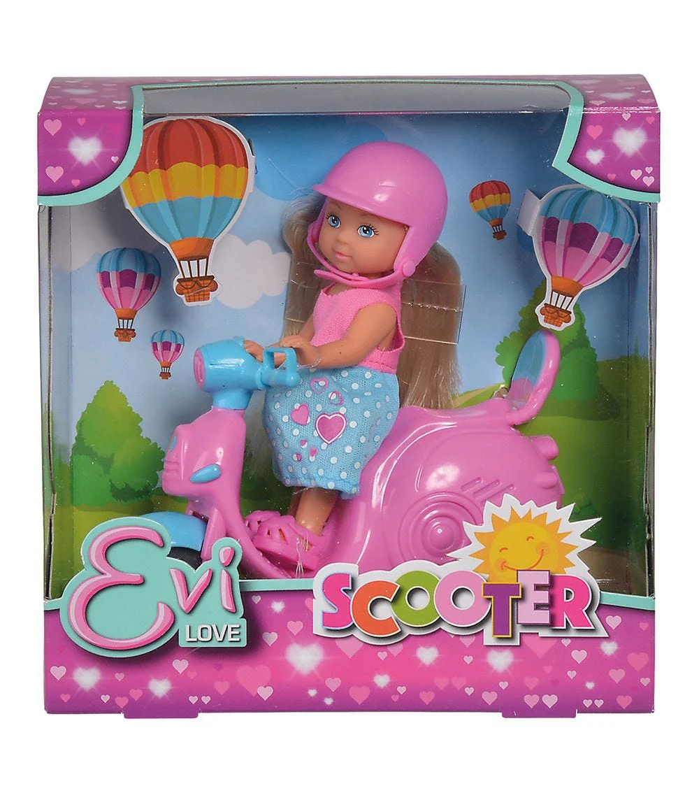 Evi Love on a Scooter - Image 2