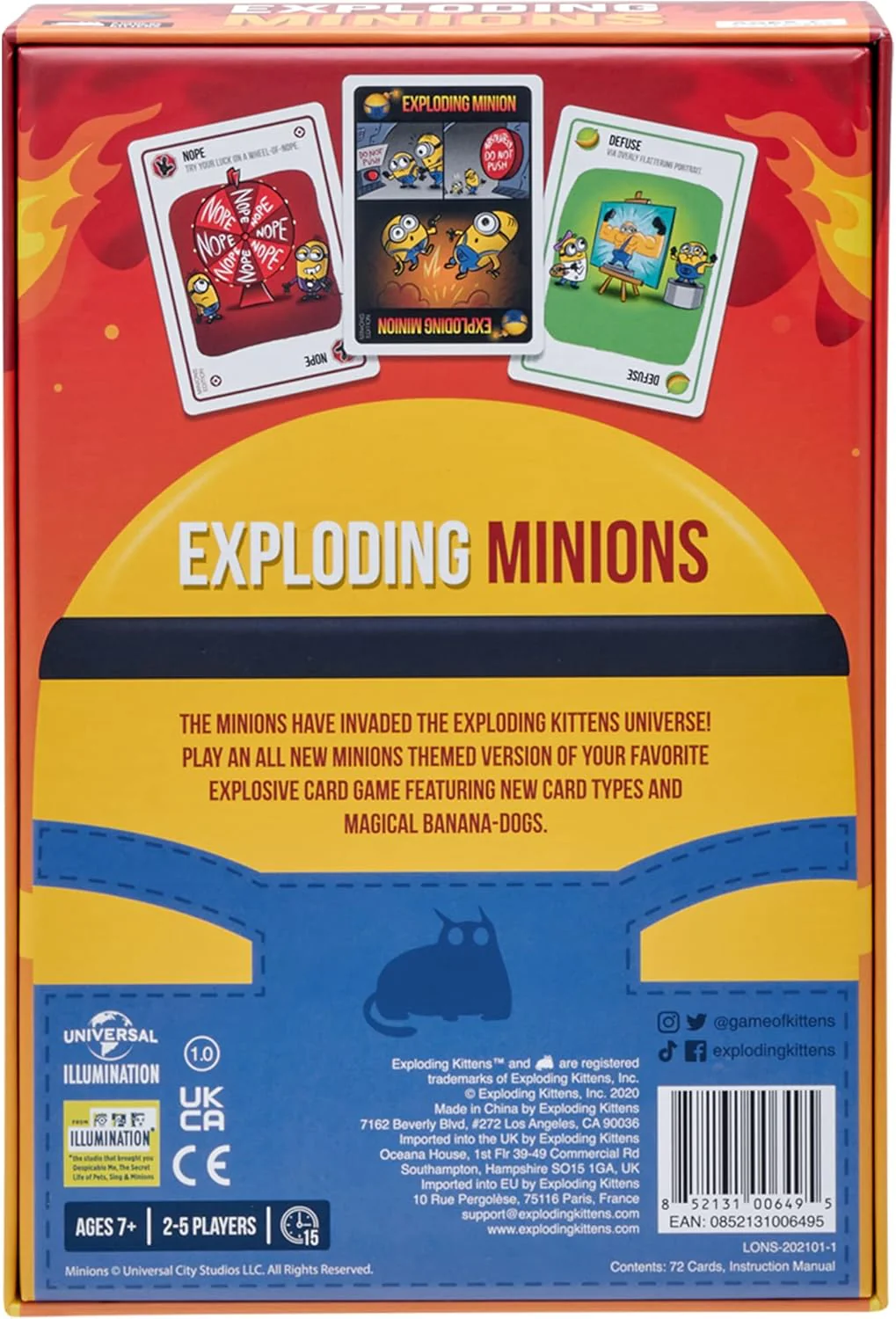Exploding Minions Card Game by Exploding Kittens - Image 5