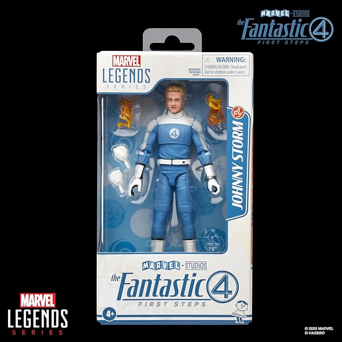 F4 Legends Johnny Storm Figure 15-Cm G0800 - Image 2