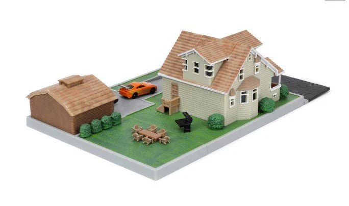 Fast & Furious Nano Scene Dom Toretto's House Display Diorama 253203081 - Image 5