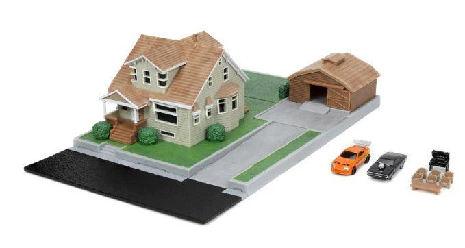 Fast & Furious Nano Scene Dom Toretto's House Display Diorama 253203081 - Image 6