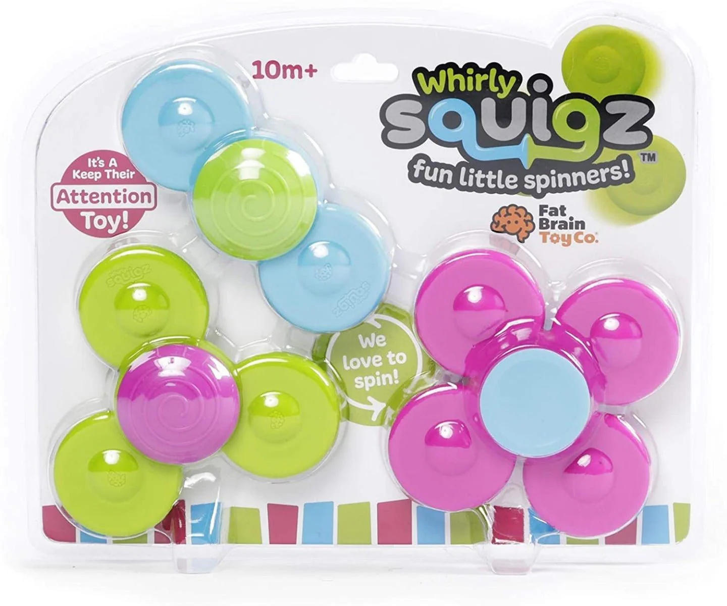 Fat Brain Whirly Squigz Set-FA210-L