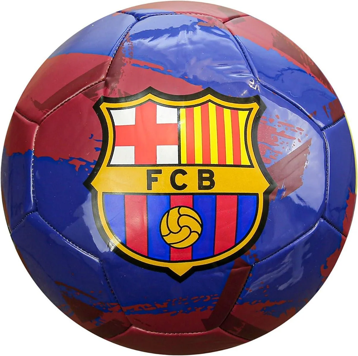 FC Barcelona Football Size 5 Red/Blue
