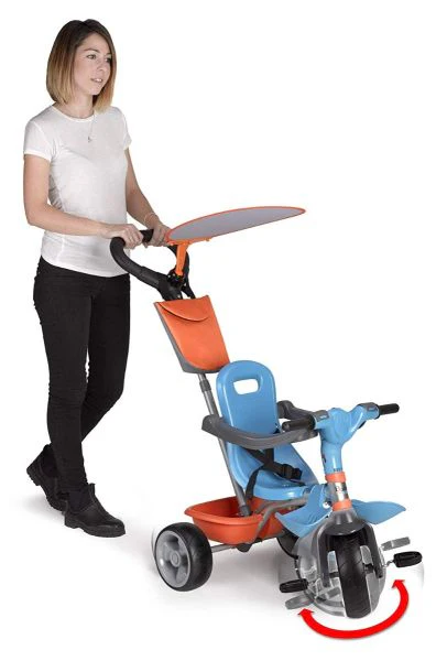 Feber Tricycle Baby Plus Music Blue Orange 800012100 - Image 4