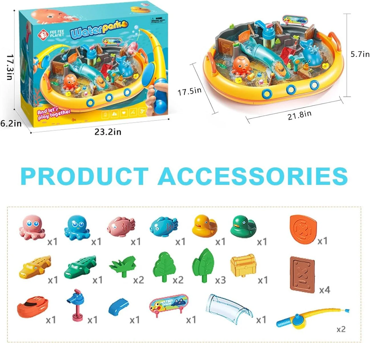 Fee Fee Planet Waterpark Fishing Set FL1202