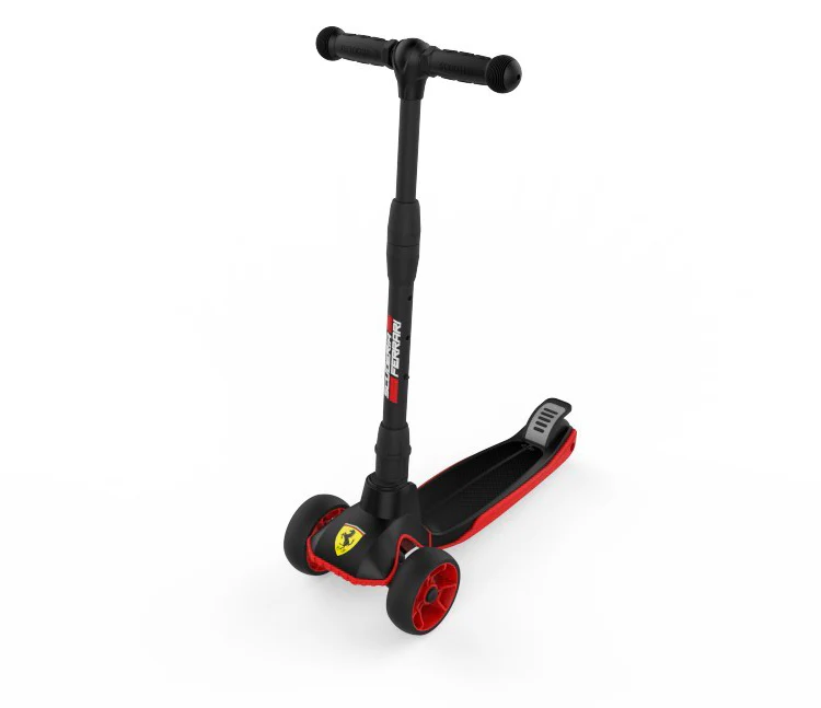 Ferrari Foldable Twist Scooter Black FXK58