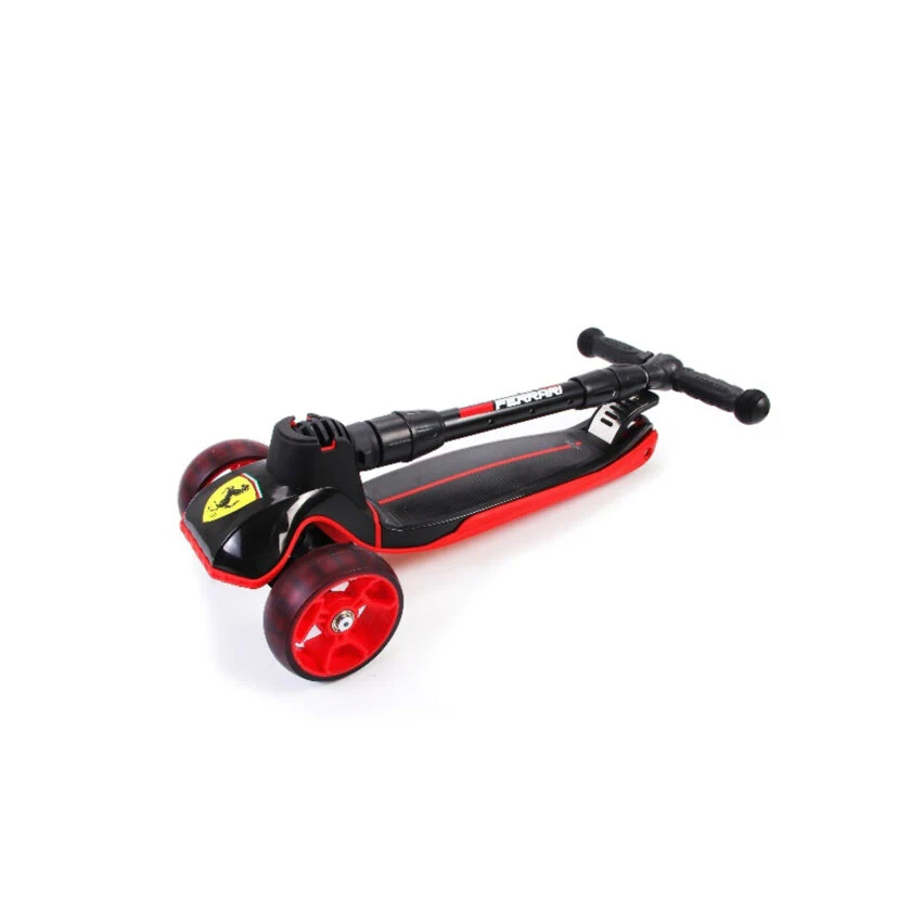 Ferrari Foldable Twist Scooter Black FXK58 - Image 2
