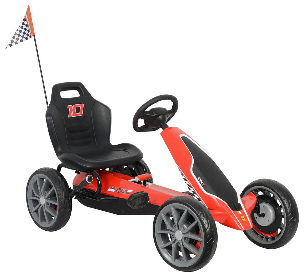 Ferrari Go-Kart Car Red 8928 - Image 2
