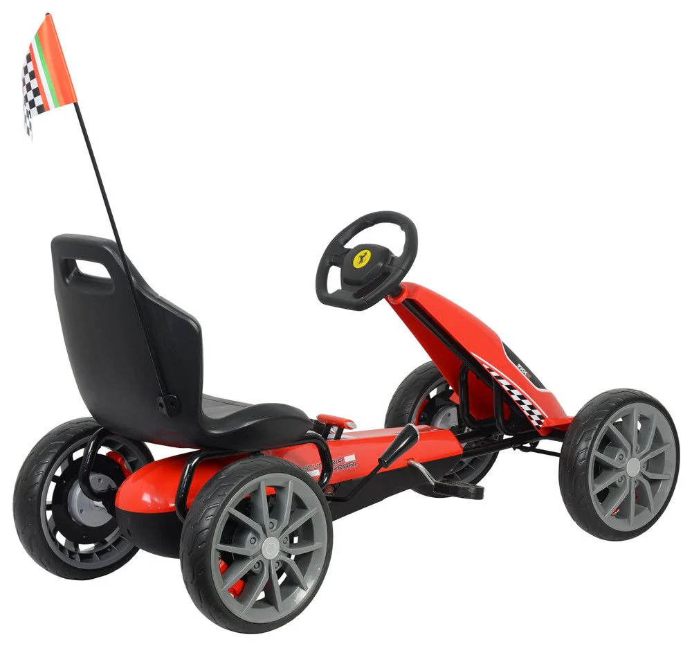 Ferrari Go-Kart Car Red 8928 - Image 3
