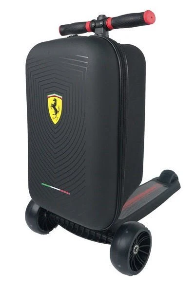 Ferrari Luggage Foldable Scooter Black FXA66