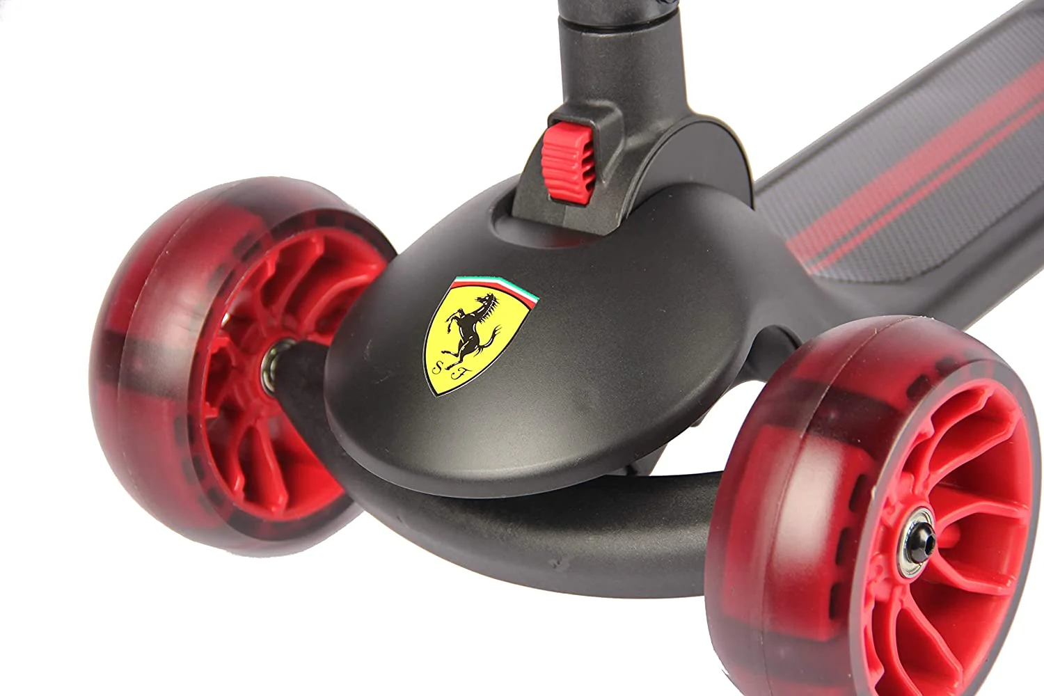 Ferrari Scooter with Adjustable Height Black FXK108-ZD - Image 2