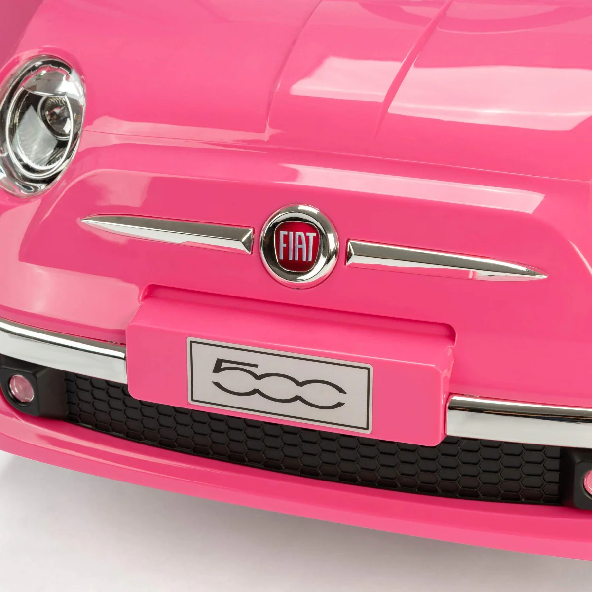 FIAT 500 Pushing Car Pink 3622 - Image 4