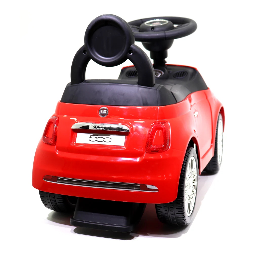 Fiat 500 Ride On Cars Licensed Push Car - 620 RD - Image 4